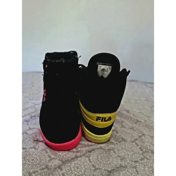 Fila Multicolored Kids High Top Shoe Size 1 - Picture 4 of 7